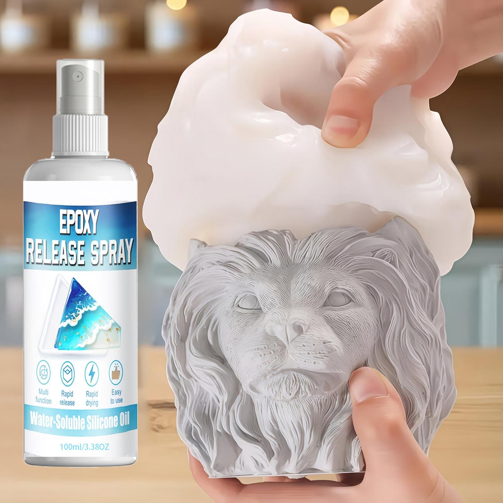 Resin Art Guide - Spray silikonowy do odlewów, spray do