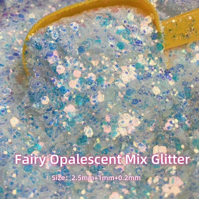 Mica Flake Resin - 60g Brokatowe płatki odblaskowe w woreczku