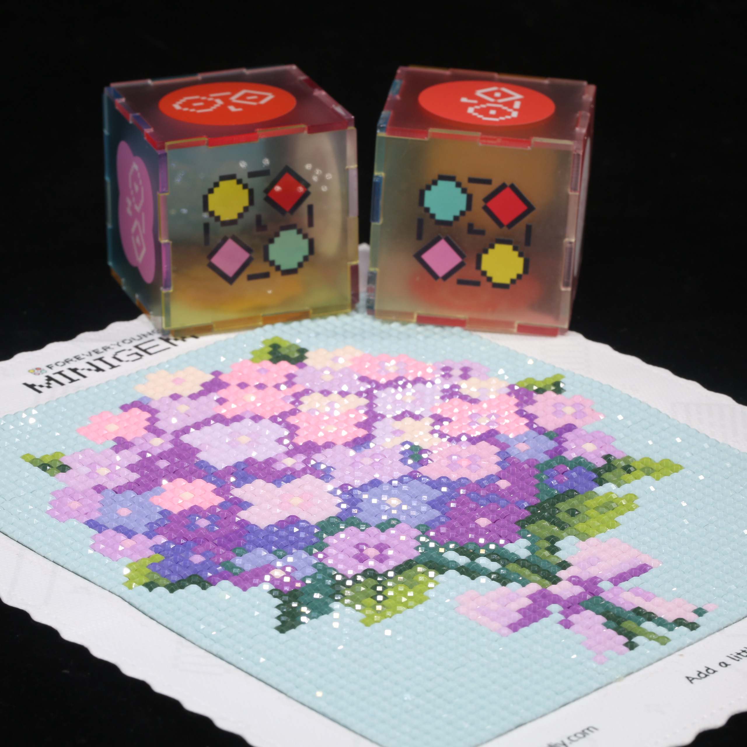 Resin Art For Beginner - Minigem ® Zestaw do malowania diamentami