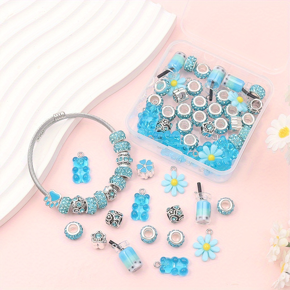 Resin Art Beach Theme - 62 szt. Mieszane Kolory Europejskie Koraliki