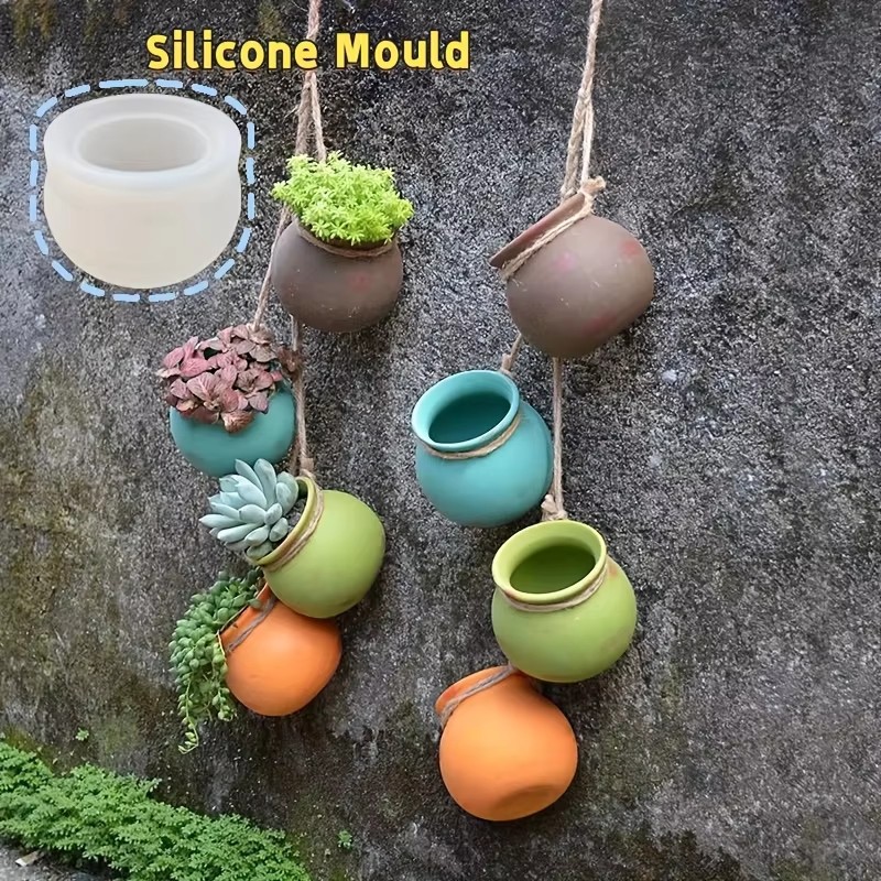 Resin Art Guide - Silikonowe formy do doniczek, formy do