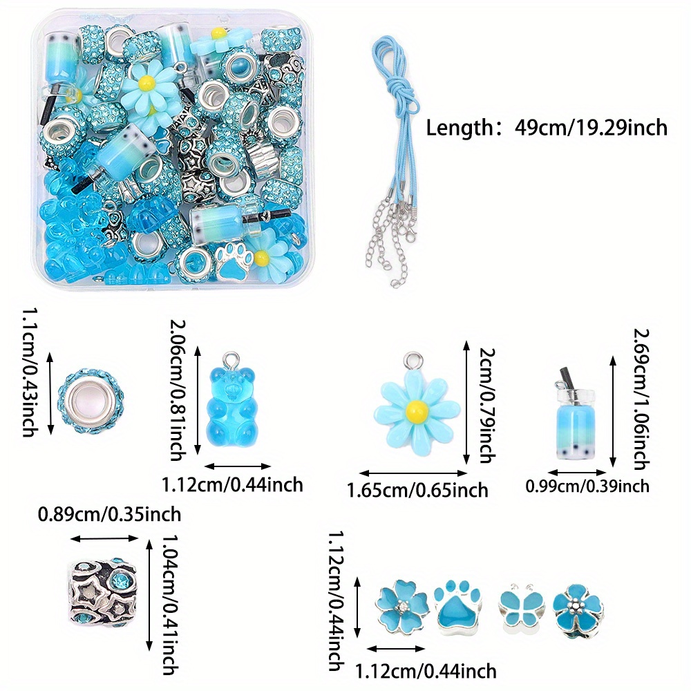 62 szt. Mieszane Kolory Europe – Resin Art Beach Theme recenzja i cena