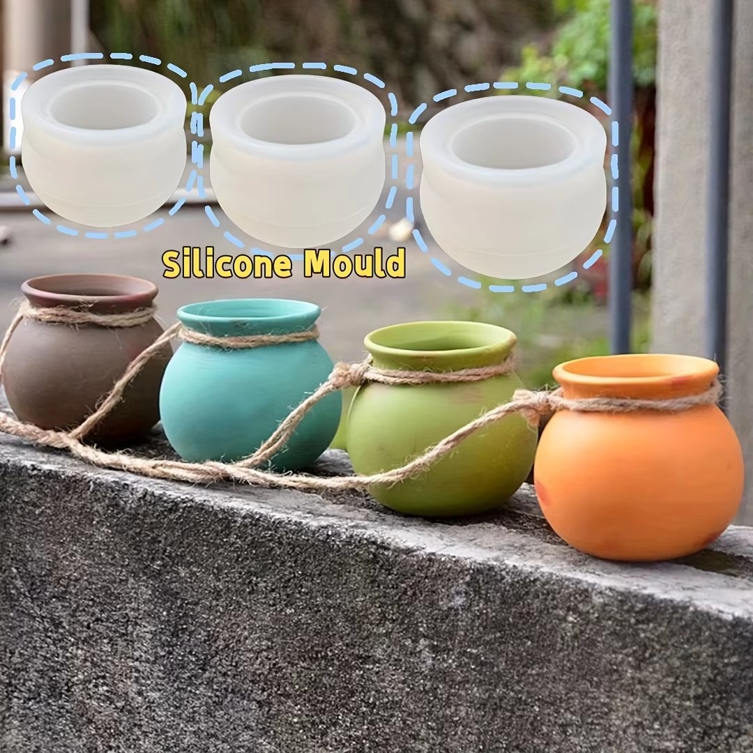 Silikonowe formy do doniczek,  – Resin Art Guide recenzja i cena
