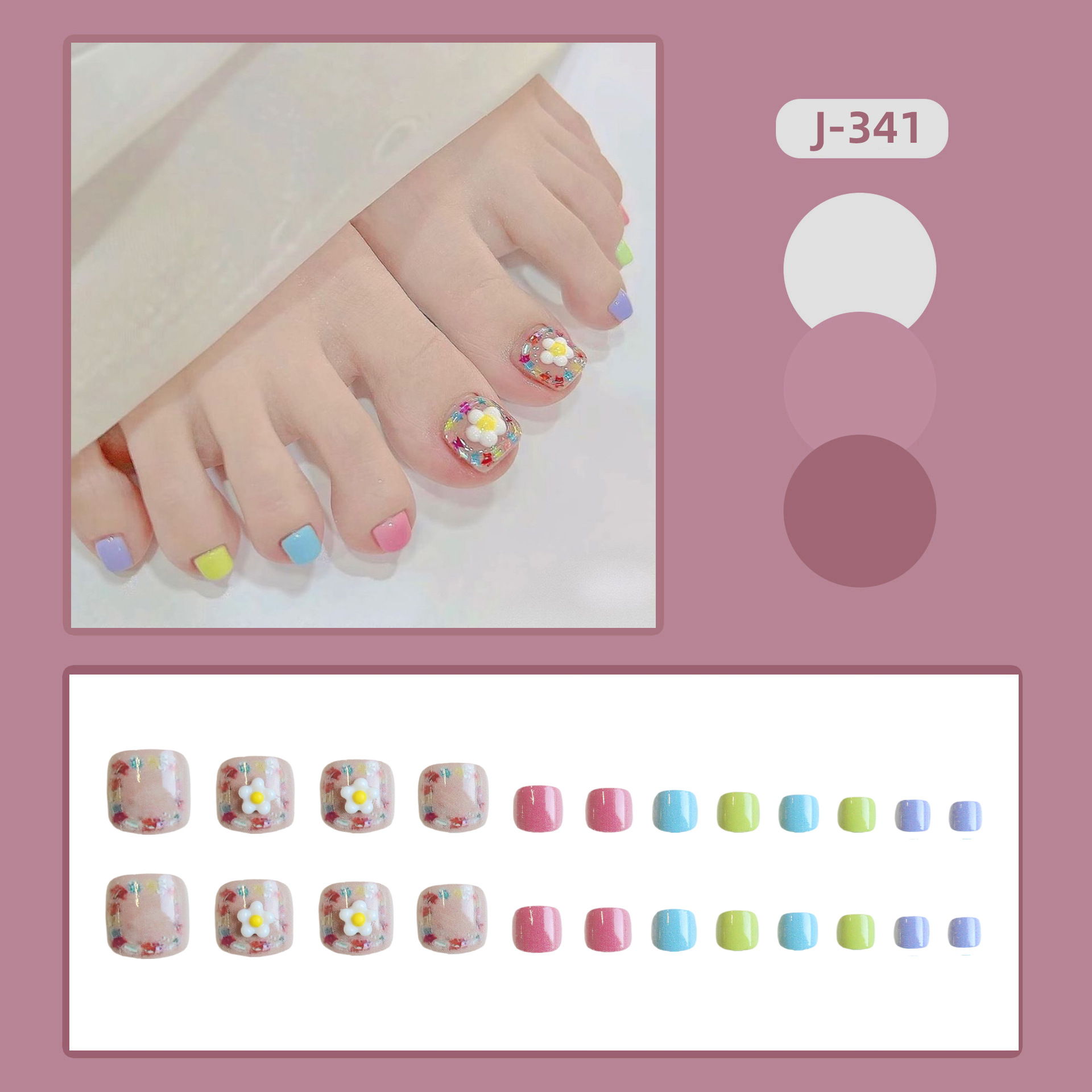 24 szt. paznokci z żywicy w oc – Resin Art Beach Theme recenzja i cena