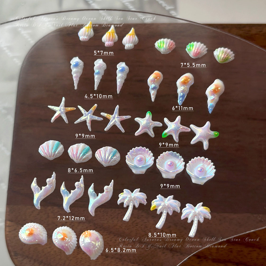 50 szt. Letnie ozdoby do pazno – Resin Art Beach Theme recenzja i cena