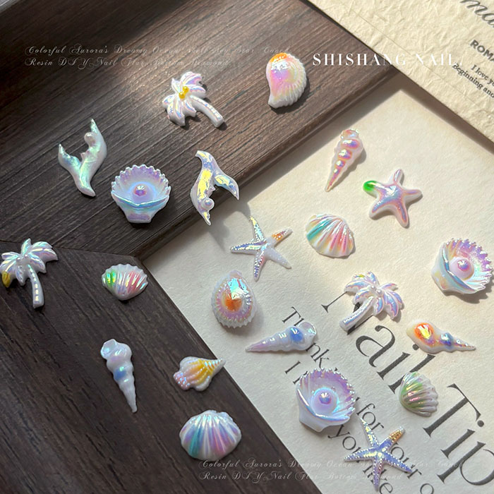50 szt. Letnie ozdoby do pazno – Resin Art Beach Theme recenzja i cena