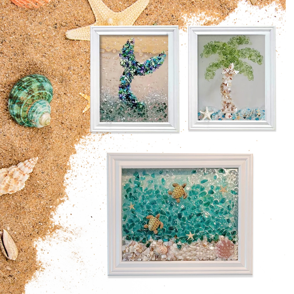 Zestawy do tworzenia dzieł szt – Resin Art Beach Theme recenzja i cena