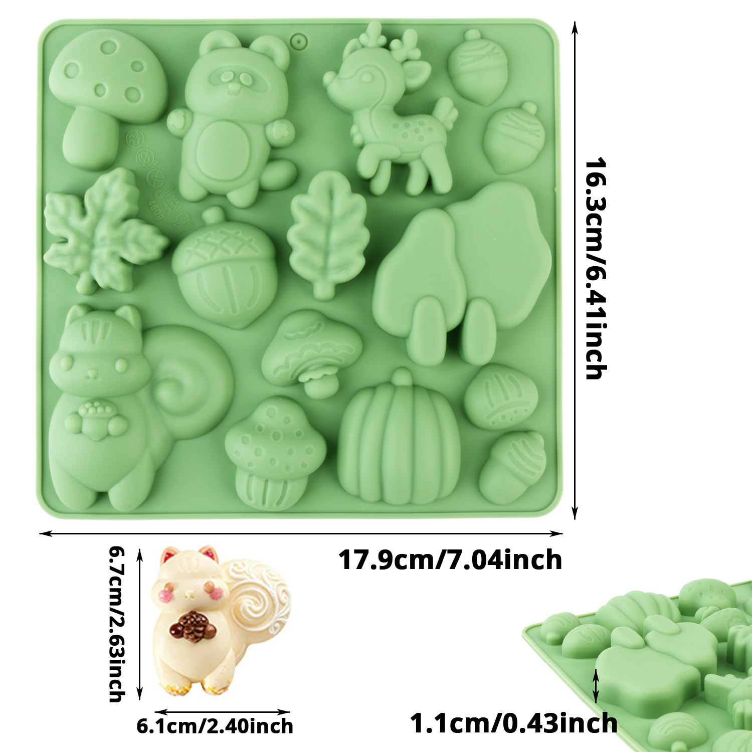1 Silikonowa forma do ciast w  – Resin Art Guide recenzja i cena