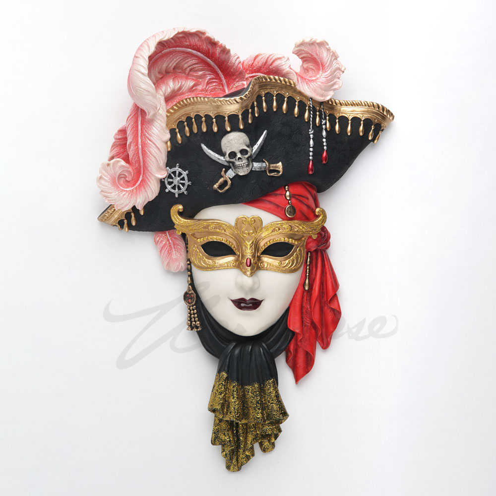 Wenecka Maska Pirata Karnawało – Resin Art Wedding Gift recenzja i cena