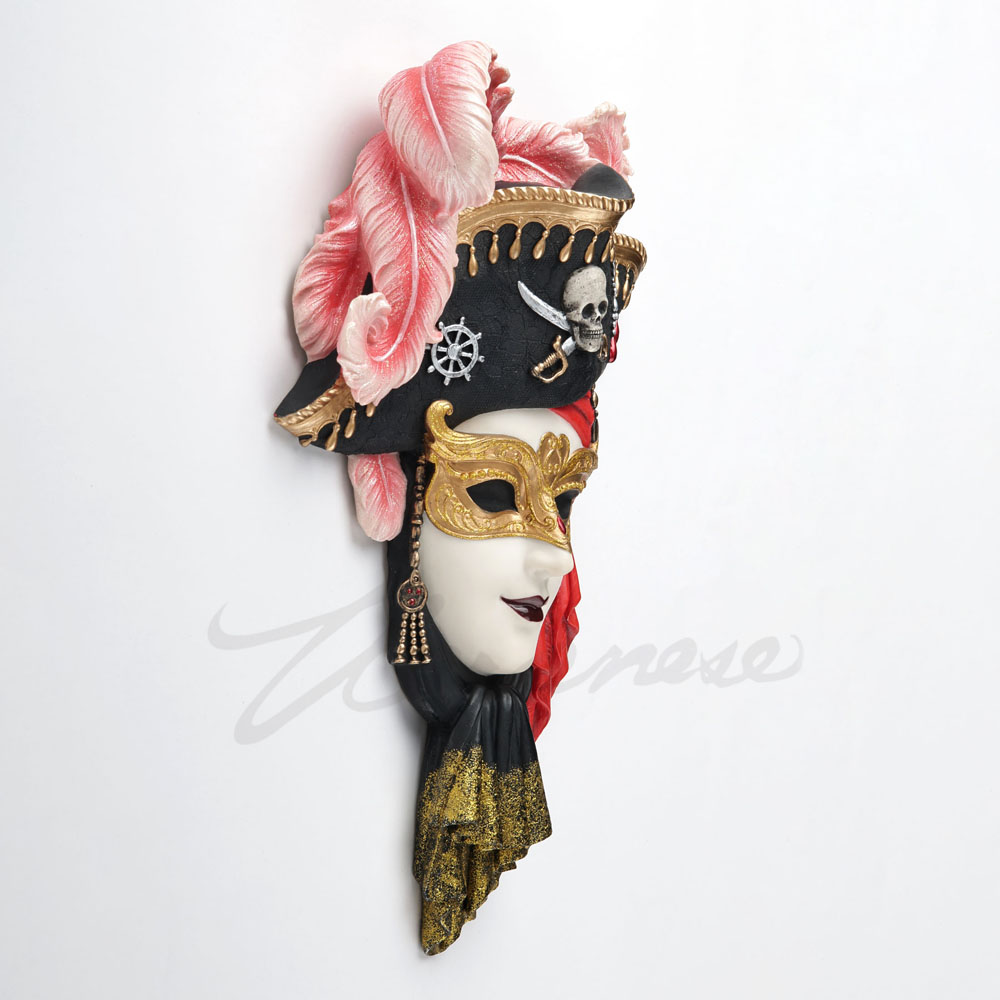 Wenecka Maska Pirata Karnawało – Resin Art Wedding Gift recenzja i cena